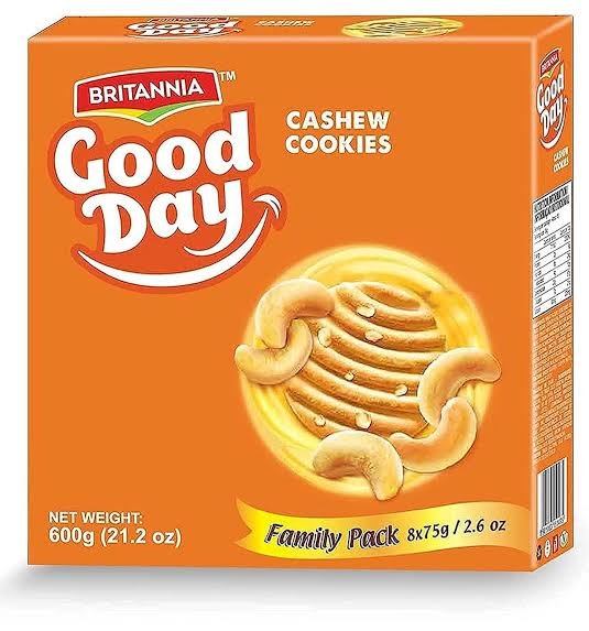 Good Day Cashew Cookies
